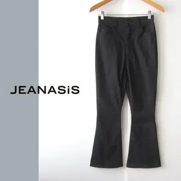 새상품급 JEANASIS 지나시스 스트레치 얇은 소재 플레어 팬츠 S