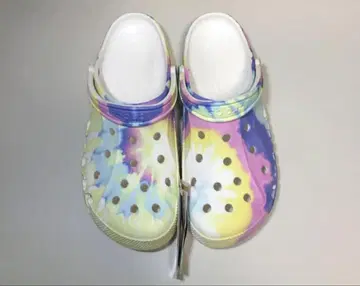 crocs 타이다이 클로그 샌들 미사용품