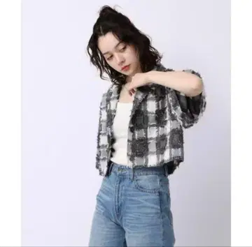 JEANASIS 코우시 자카드 테일러 숏 셔츠