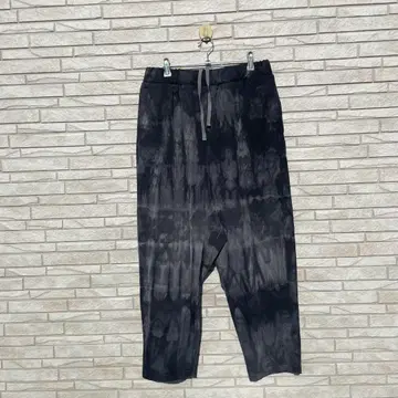타카라지마 염색 팬츠 프리 그레이 타이다이