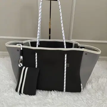 [ qbag paris ] 네오프렌 L 사이즈 마더백 토트백