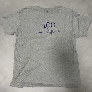 167 Fruit of the Loom 100 days 티셔츠 L 사이즈