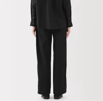 MUJI 유틸리티 이지 와이드 팬츠 XL