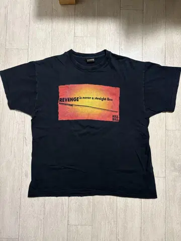 KILL BILL 티셔츠 XL 블랙