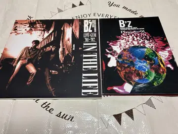 B'z IN THE LIFE & pleasure91 투어 팜플렛 2종