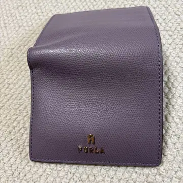 FURLA 접이식 지갑 퍼플