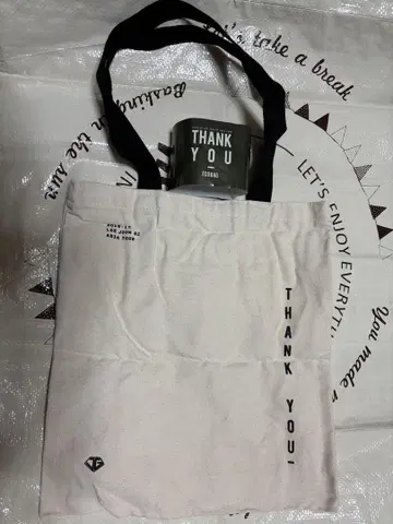 이준기 이벤트 굿즈 THANK YOU_ 에코백