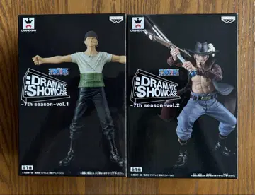 원피스 DRAMATIC SHOWCASE 조로 & 미호크 전2종 세트