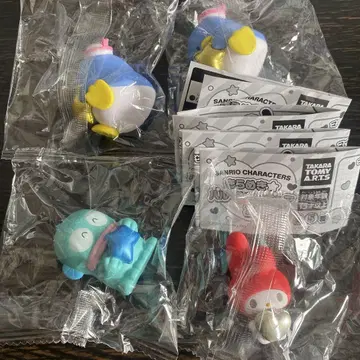 산리오 캐릭터 캡슐 토이 4개 세트
