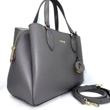 컨디션 최상 FURLA 훌라 Minerva 미네르바 2WAY 그레이