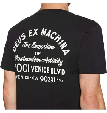 Deus Ex Machina 블랙 티셔츠