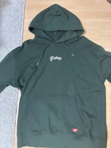Dickies 다크 그린 후드티 XL