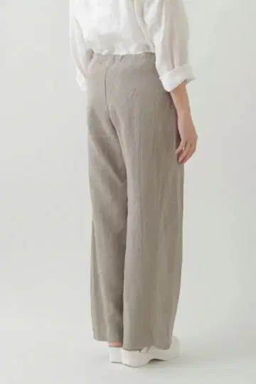 포그린넨워크 린넨 팬츠