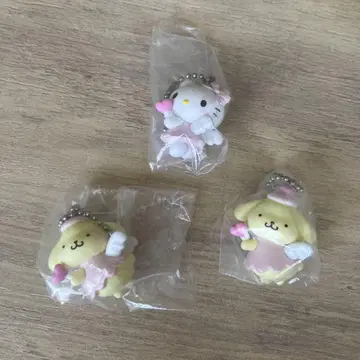 꿈꾸는 엔젤 스윙 산리오 헬로키티 폼폼푸딩 가챠가챠