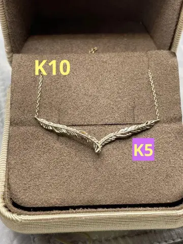 노제스 K10 K5 페더 목걸이 36cm