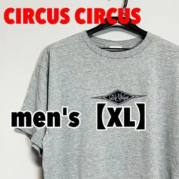 F389 [ CIRCUS CIRCUS ] 반팔 프린트 티셔츠 [ XL ]