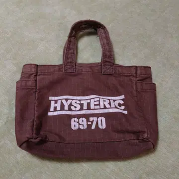 HYSTERIC 브라운 토트백