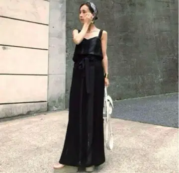 AMERI 아메리 LACE LIKE LONG KNIT DRESS 원피스