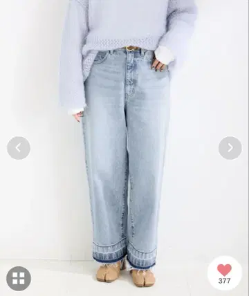DU JOUR/듀 쥬르 CROP TAPER JEAN