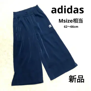 새상품 adidas 네이비 와이드 팬츠 가우초 7부 기장 M 상당