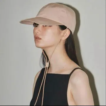 새상품 TODAYFUL leather cord cap 베이지 캡