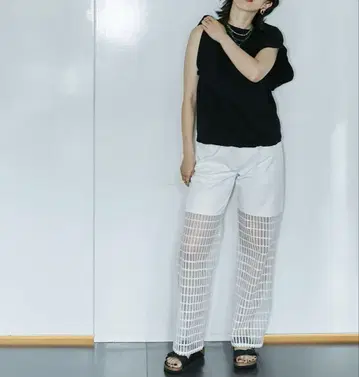 CITYSHOP / 절개 시어 팬츠 36 사이즈