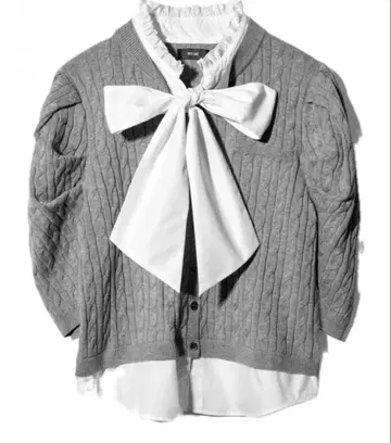 ROSYLUCE MINICABLESHIRTS 니트 CD