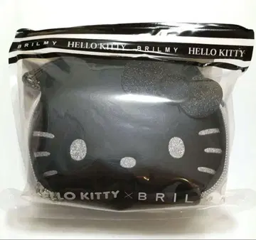 HELLO KITTY x BRILMY 블랙 파우치 개봉 미사용품