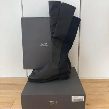 새상품급 Daniella & GEMMA 니하이 롱 부츠