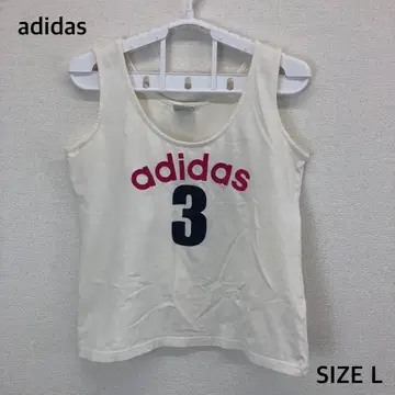 새상품급 아디다스 adidas 빅 로고 탱크탑 L 사이즈 3