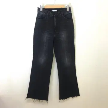 emmi 센터 프레스 리사이클 데님 팬츠 빈티지풍 컷오프 M