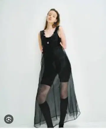marge Beading decorative sheer gown