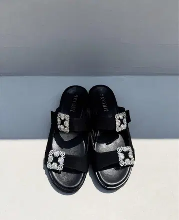 치향 비쥬 블랙 샌들 L 사이즈