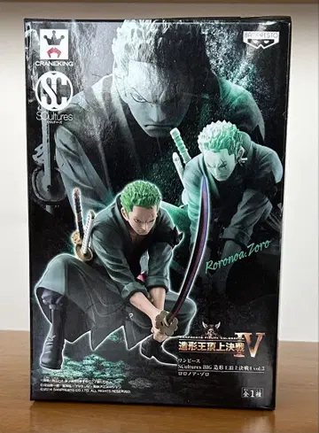 ONE PIECE 로로노아 조로 SCultures V 피규어
