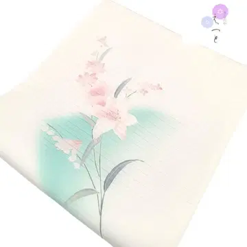 9 엣또 나고야 오비 꽃 화이트