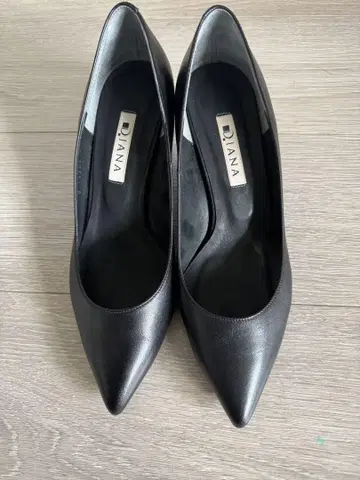 DIANA 블랙 펌프스 스틸레토 23.5cm 5cm 힐