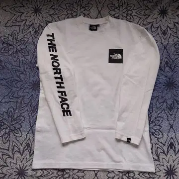 THE NORTH FACE 화이트 롱 슬리브 셔츠 S