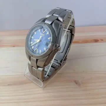 SEIKO 퍼페추얼 쿼츠 손목시계 티타늄