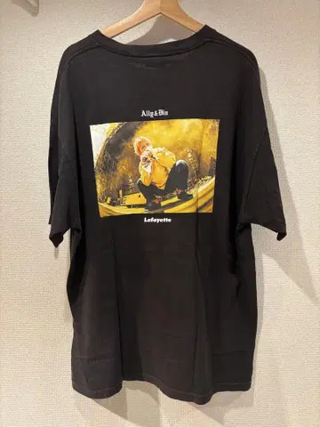 LFYT 라파예트 티셔츠 블랙 XL 사이즈