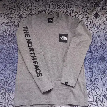THE NORTH FACE 그레이 롱 슬리브 티셔츠