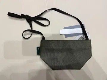 택 포함 새상품 Herve Chapelier 숄더백 카키