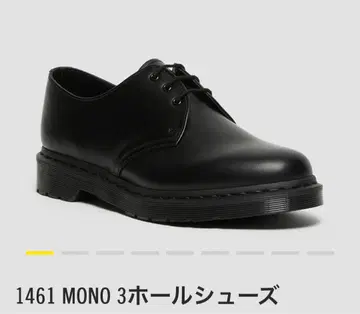Dr.Martens 1461 MONO 블랙 3홀 신발 UK6