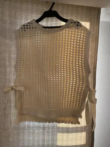 새상품급 잉게보르그 뜨개질이 예쁜 베스트