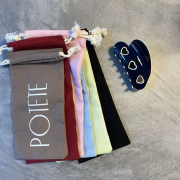 Potete 하트 헤어 클립