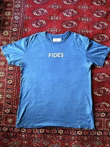 FIDES 로고 티셔츠 L