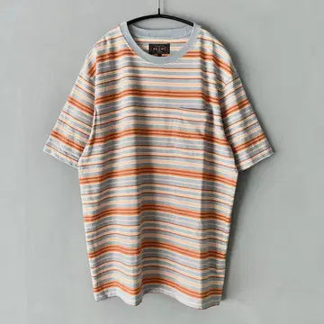 BEAMS PLUS 24SS 보더 티셔츠 L 빔즈플러스