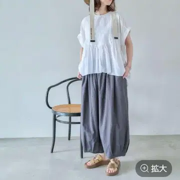 스튜디오 클립 락쿠락쿠 벌룬 팬츠 미사용 새상품