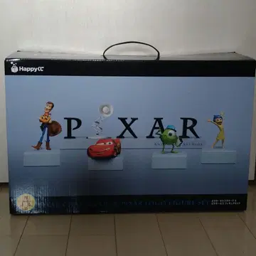 PIXAR 1번 복권 A상 픽사 캐릭터 & 픽사 로고 피규어 세트