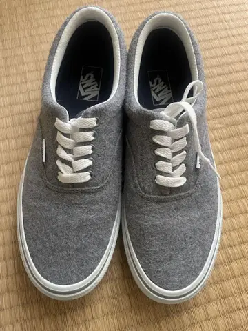 VANS 그레이 스니커즈 울