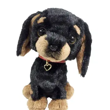 PUPS! 봉제 인형 미니어처 닥스 BK